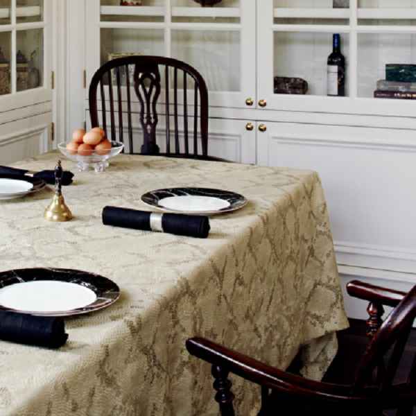 Huddleson-Italian Linen Printed Table Linens-Python