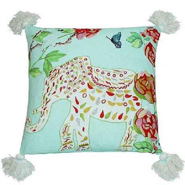 Ida Mae-Breezy Elephant Pillow Cover