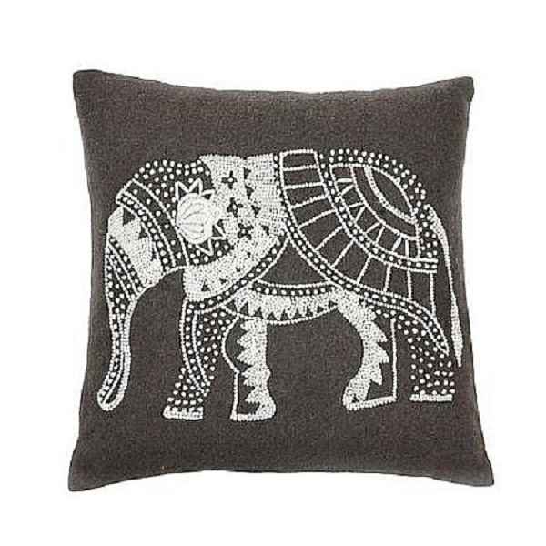 Ida Mae-Tina Gray Pillow Cover