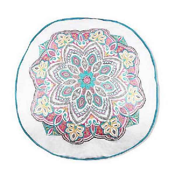 Ida Mae-Sicily Round Pillow Cover